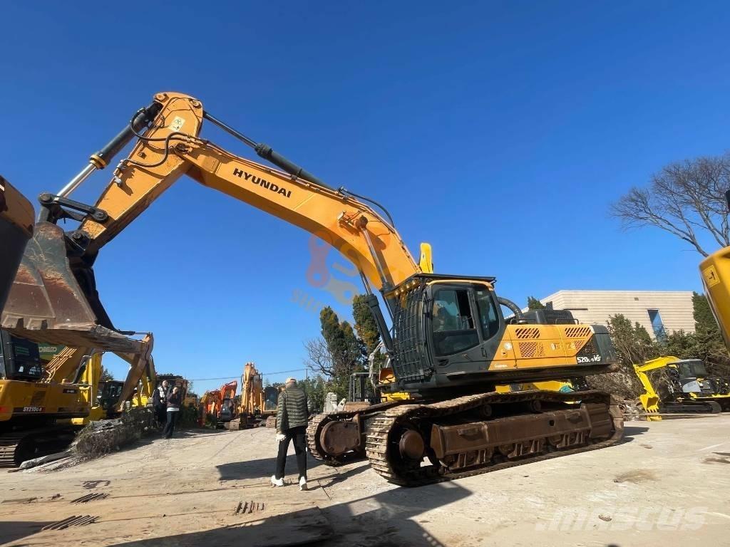 Hyundai Robex 520 VS Roomikekskavaatorid