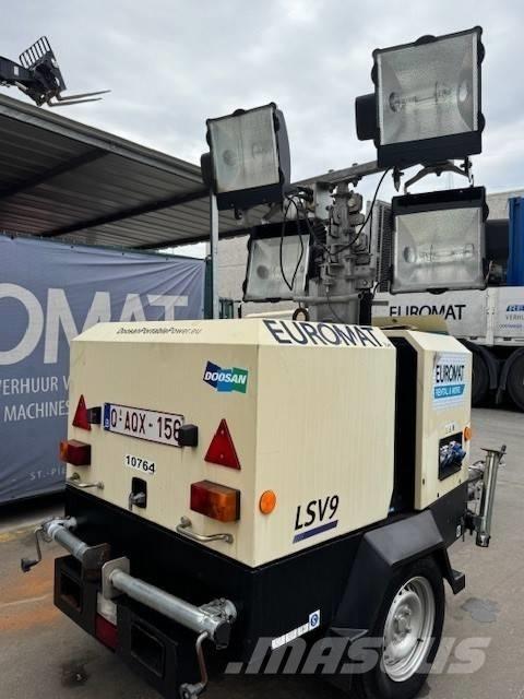 Doosan LSV 9 Mobiilsed valgustusseadmed