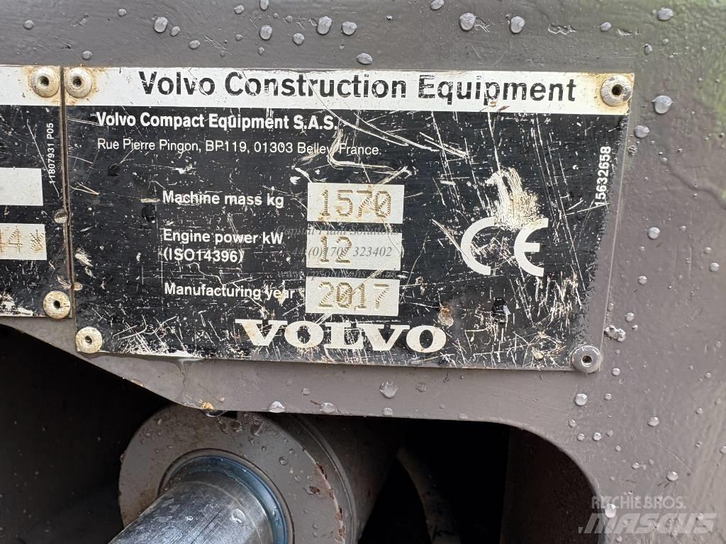 Volvo EC 15 D Miniekskavaatorid < 7 t