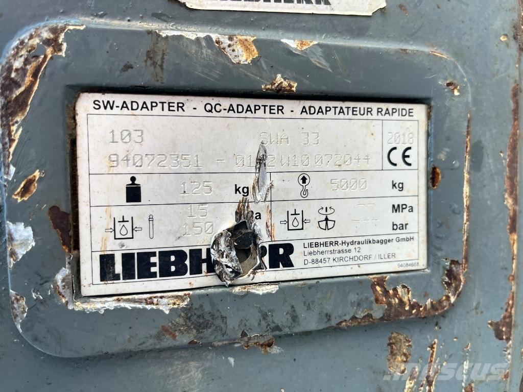 Liebherr SW33 Kiirliitmikud