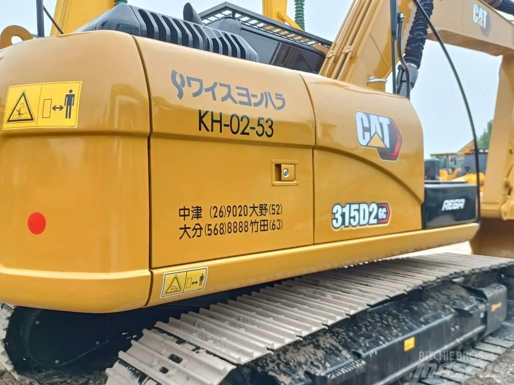 CAT 315 D Roomikekskavaatorid