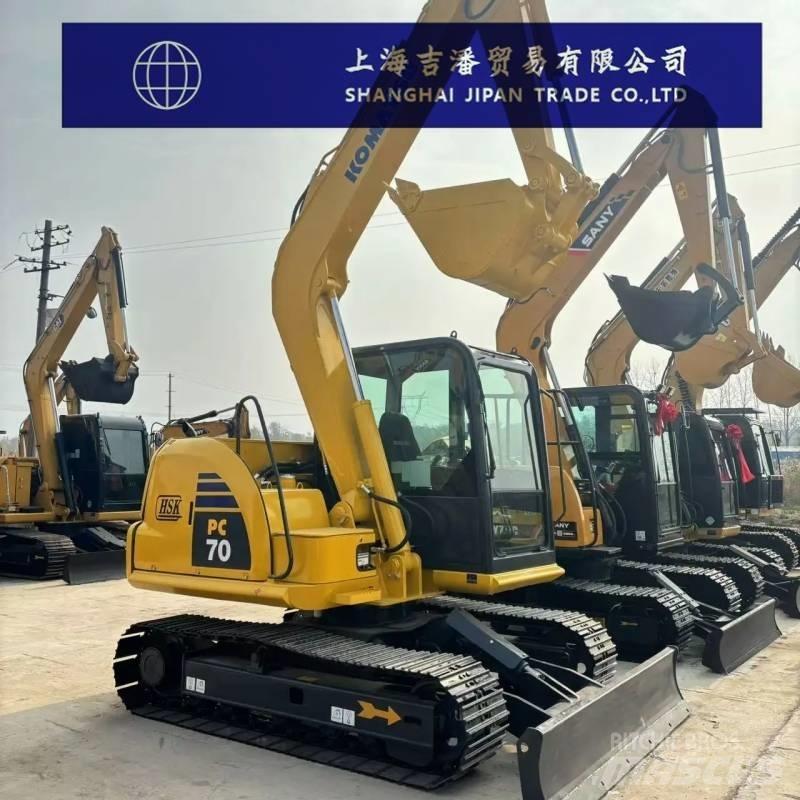 Komatsu PC 70 Roomikekskavaatorid