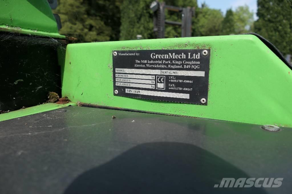 Greenmech QT-160-T Puiduhakkurid