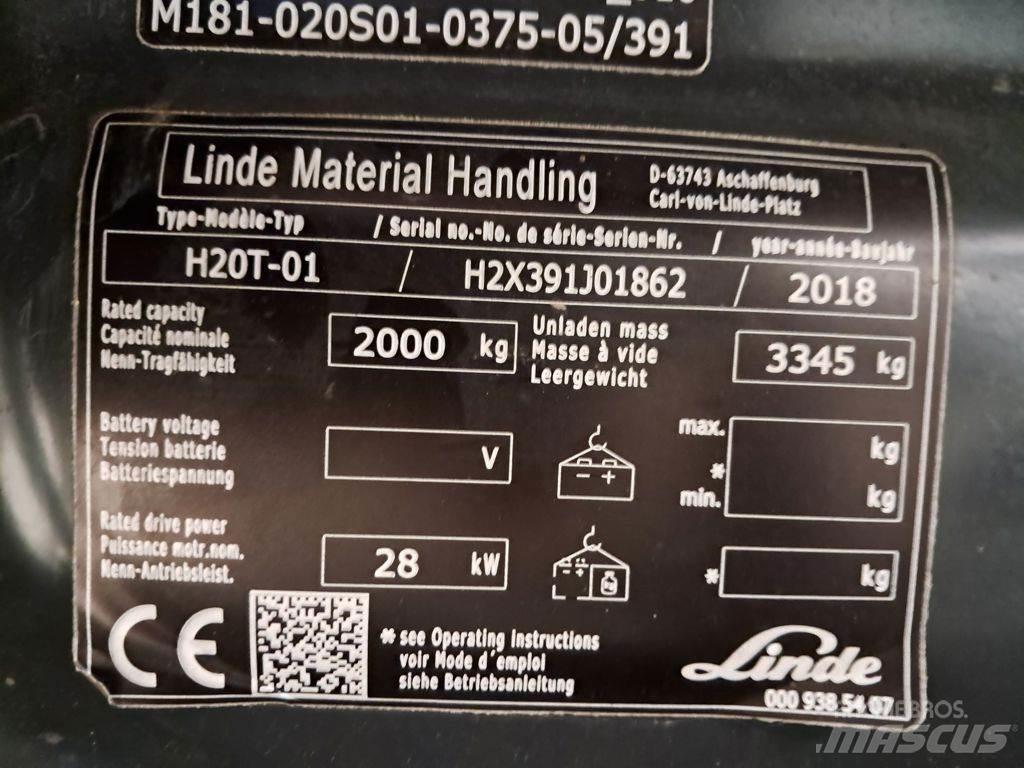 Linde H20T-01 Gaasitõstukid