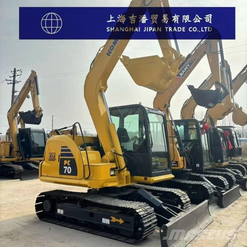 Komatsu PC 70 Roomikekskavaatorid