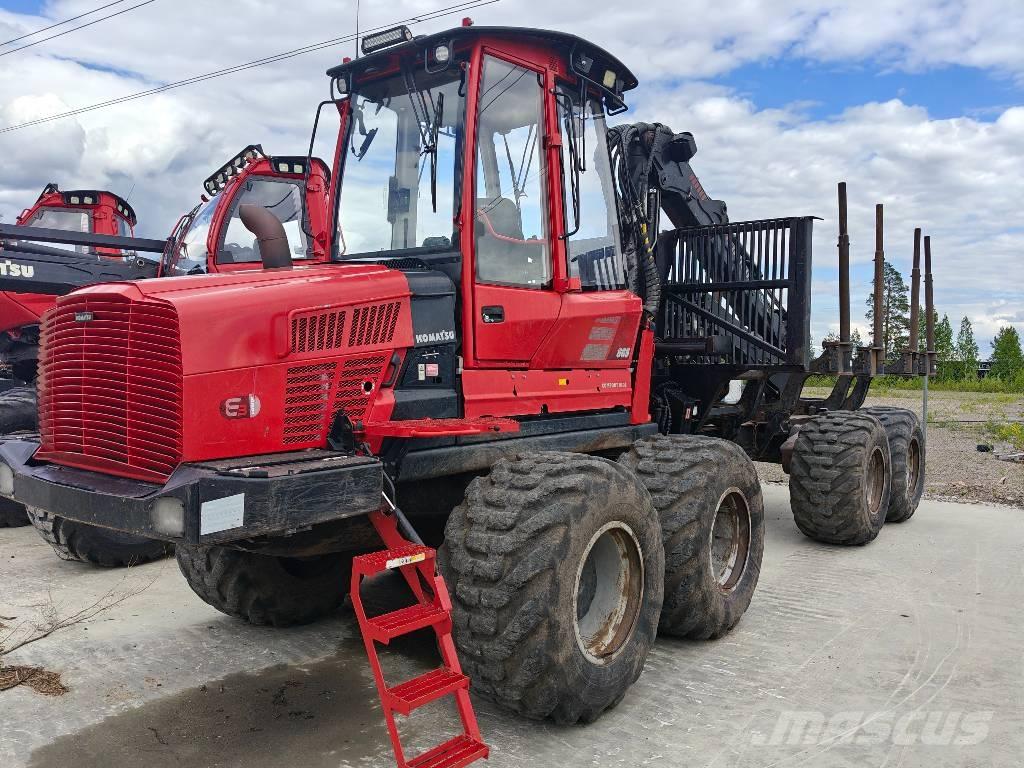 Komatsu 865 Forwarderid
