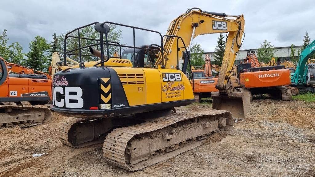 JCB JS 220 LC Roomikekskavaatorid