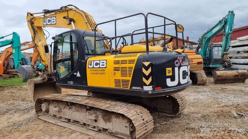JCB JS 220 LC Roomikekskavaatorid