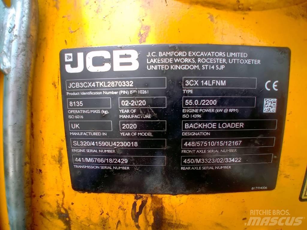JCB 3 CX 4 T Ekskavaatorlaadurid