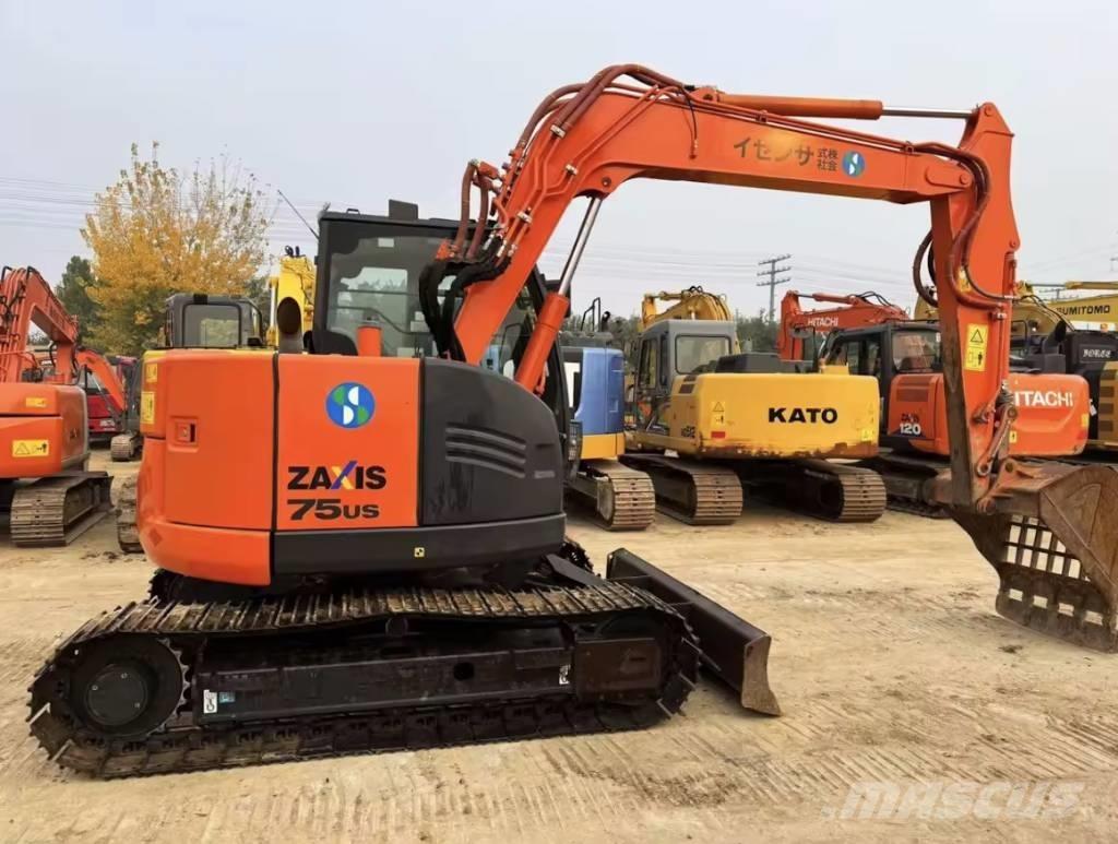 Hitachi ZX 75 US Väikeekskavaatorid 7t-12t