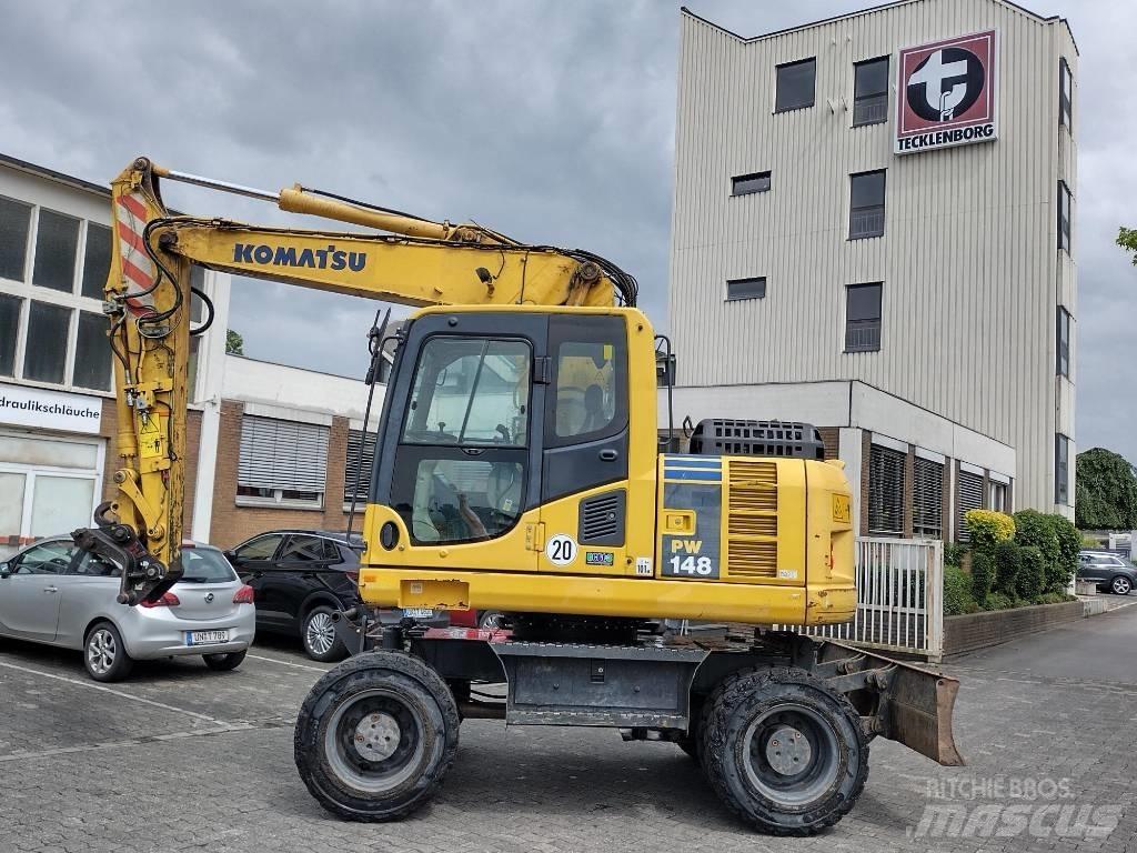 Komatsu PW 148-8 Ratasekskavaatorid