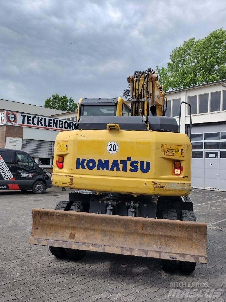 Komatsu PW 148-8 Ratasekskavaatorid