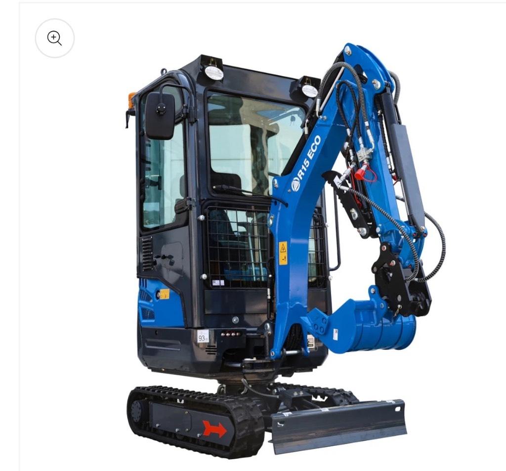 Rippa R15 Miniekskavaatorid < 7 t