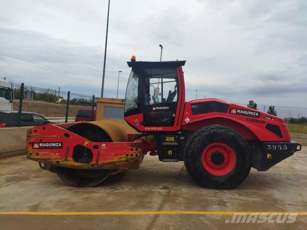 Bomag BW 216 Ühe trumliga rullid