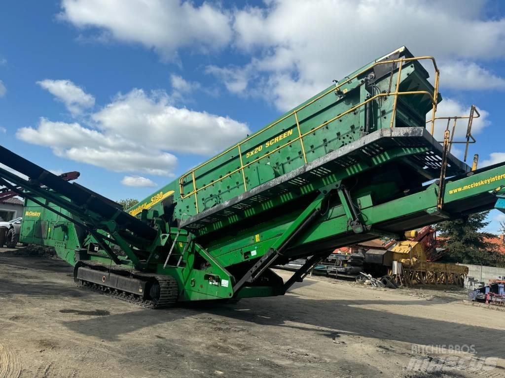 McCloskey S190 Iseliikuvad sõelad