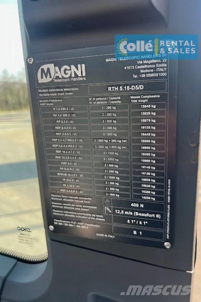Magni RTH 5.18 | 2024 Teleskooplaadurid