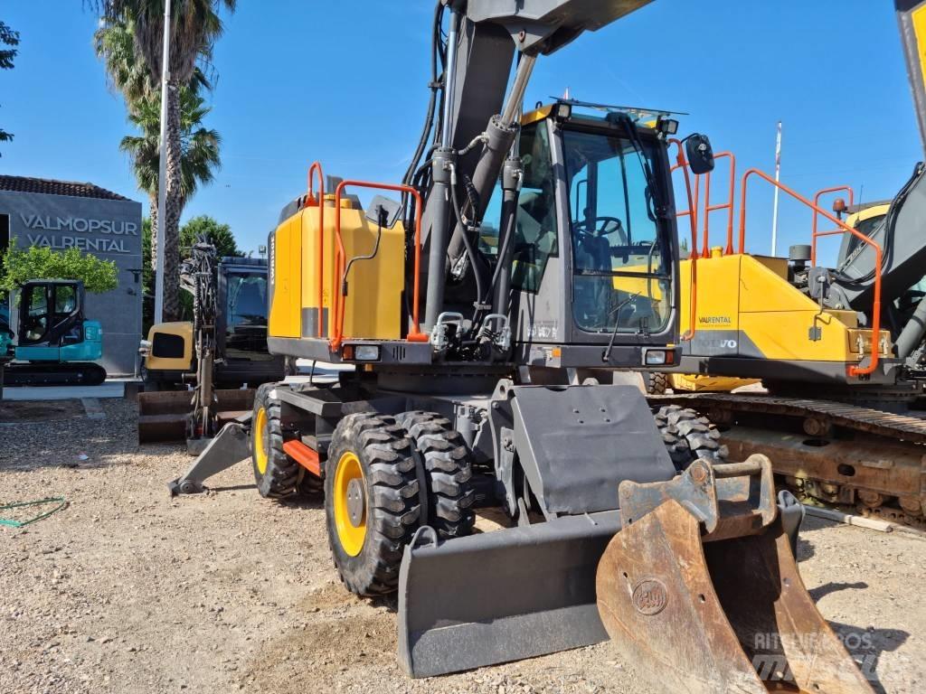 Volvo EWR 150 E Ratasekskavaatorid