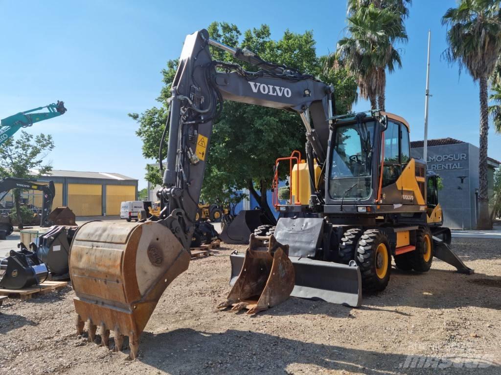 Volvo EWR 150 E Ratasekskavaatorid