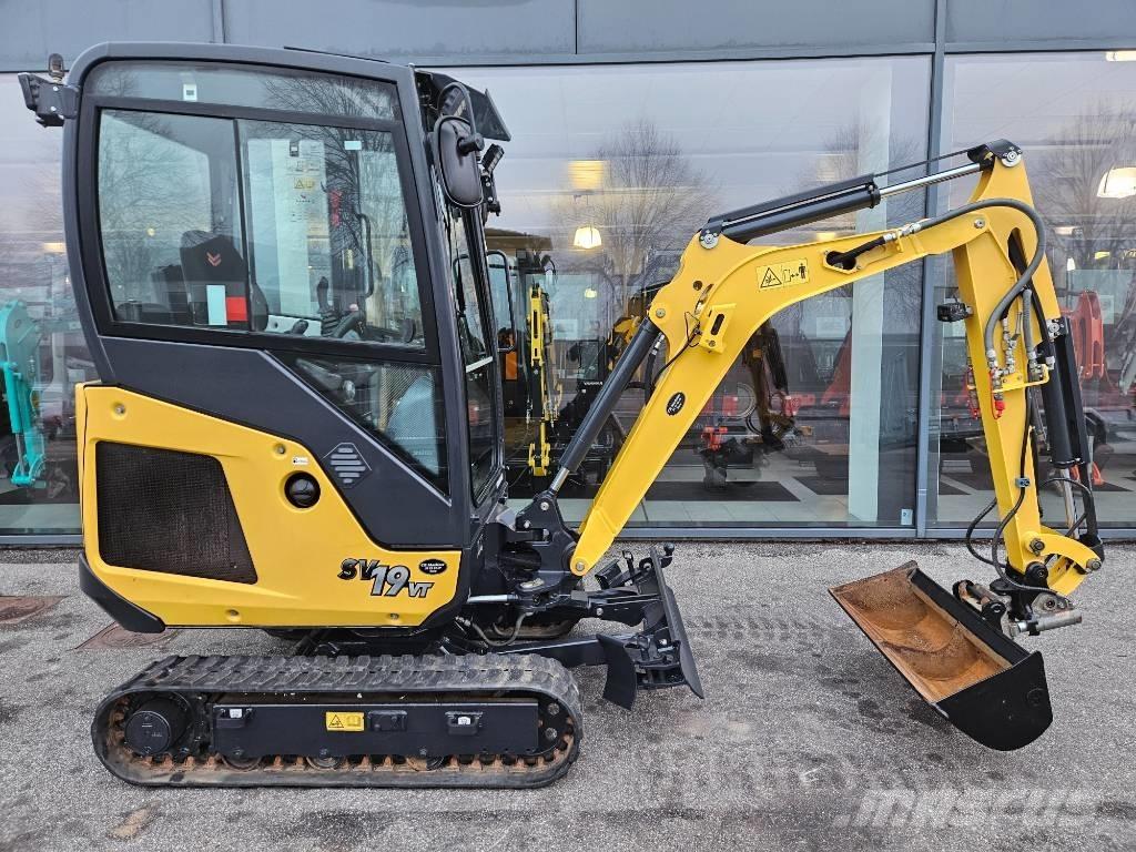 Yanmar SV 19 VT Miniekskavaatorid < 7 t