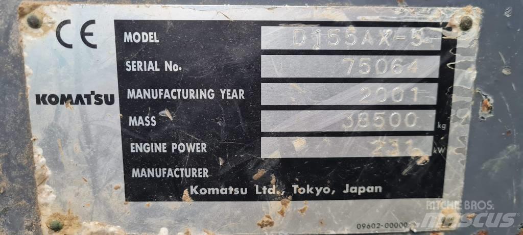 Komatsu D 155 AX-5 Buldooserid