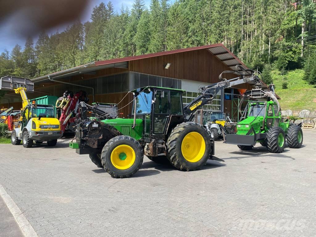 John Deere 6400 Metsatööks kohandatud traktorid