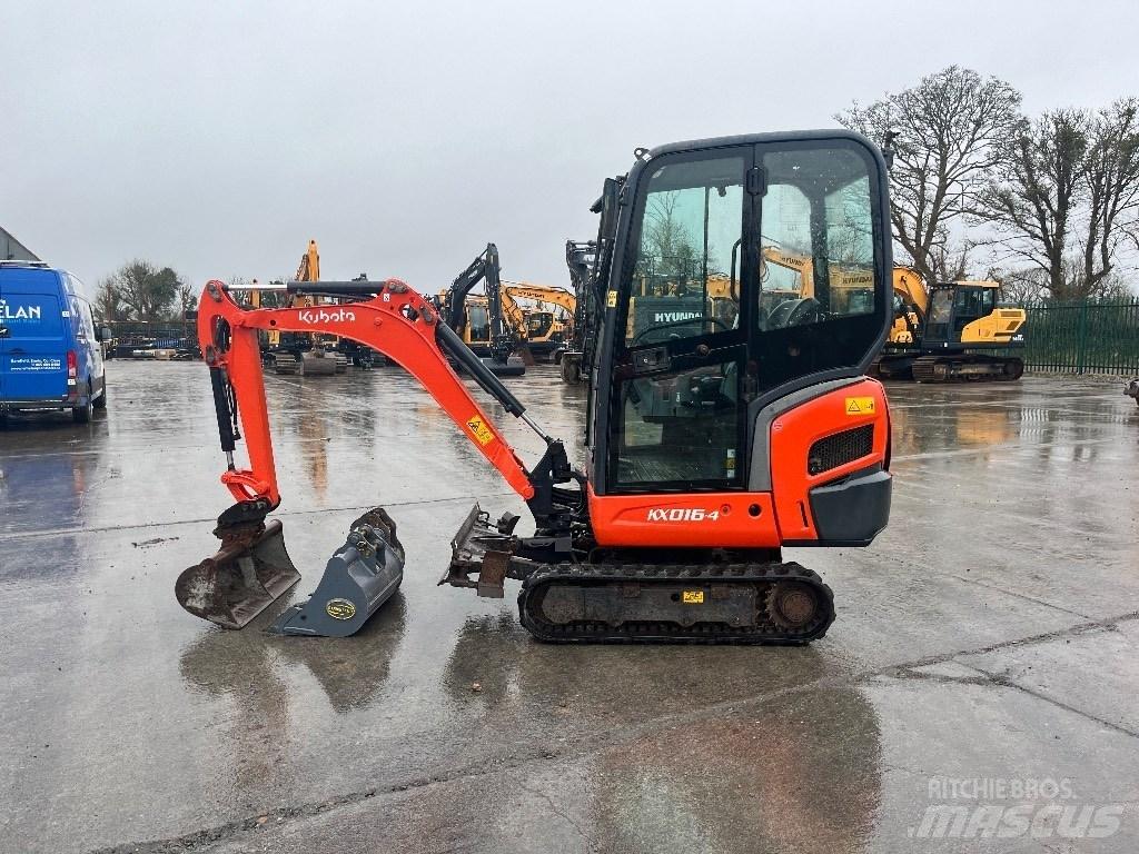 Kubota KX 016-4 Miniekskavaatorid < 7 t