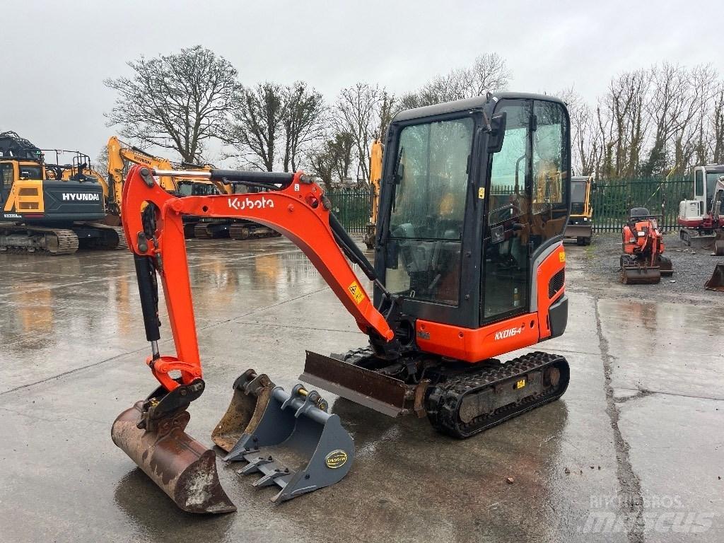 Kubota KX 016-4 Miniekskavaatorid < 7 t
