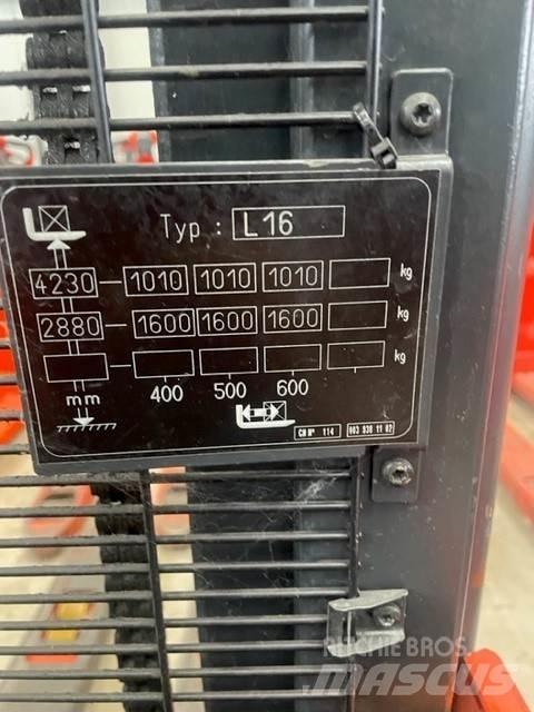 Linde L16 Järelkäidavad virnastajad