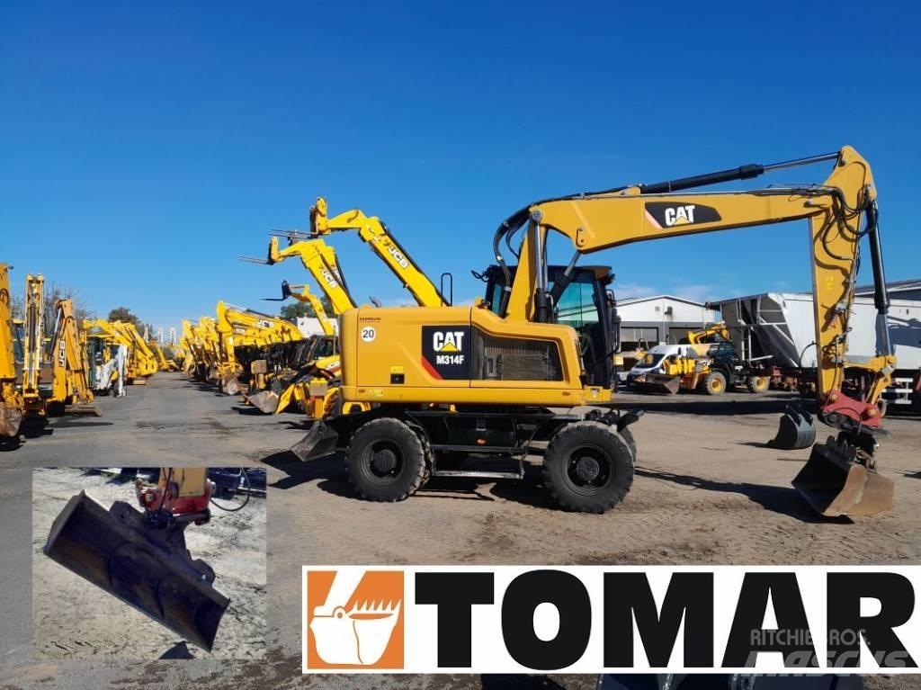 CAT M 314 F Ratasekskavaatorid