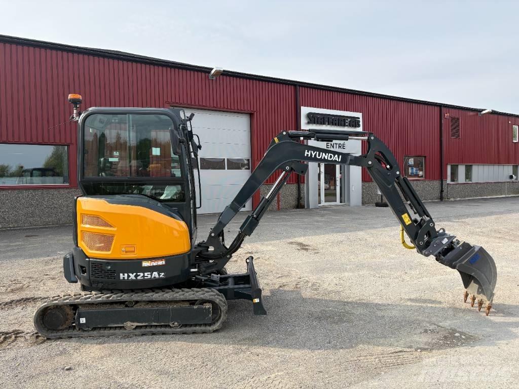 Hyundai HX 25 AZ Miniekskavaatorid < 7 t