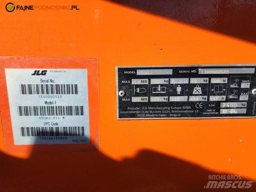 JLG 450 AJ II Iseliikuvad poomtõstukid