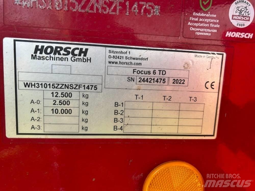 Horsch Focus 6 TD Külvik-äkked