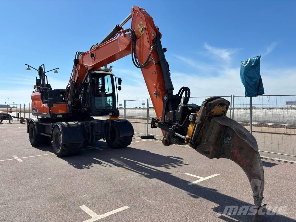 Doosan DX 160 W Ratasekskavaatorid