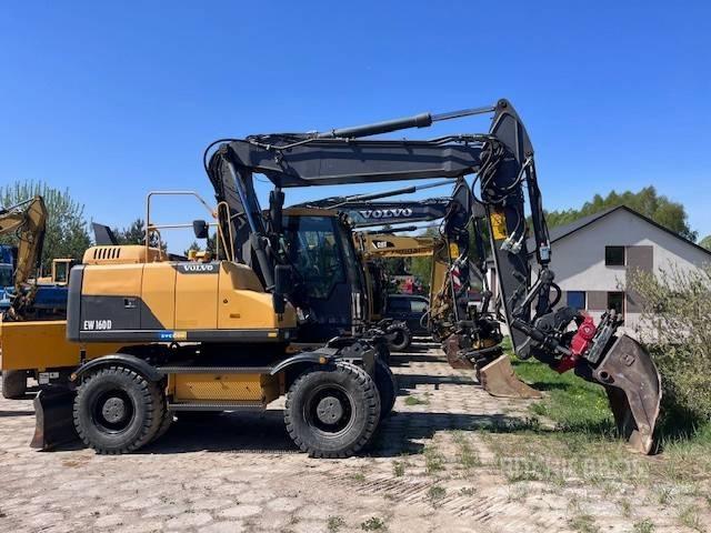 Volvo EW 160 D Ratasekskavaatorid