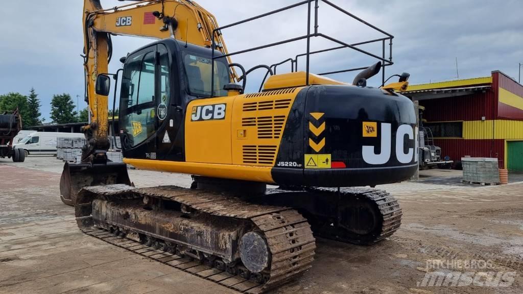 JCB JS 220 LC Roomikekskavaatorid