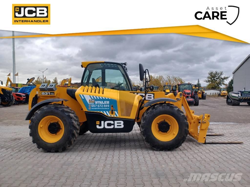 JCB 531-70 Teleskooplaadurid