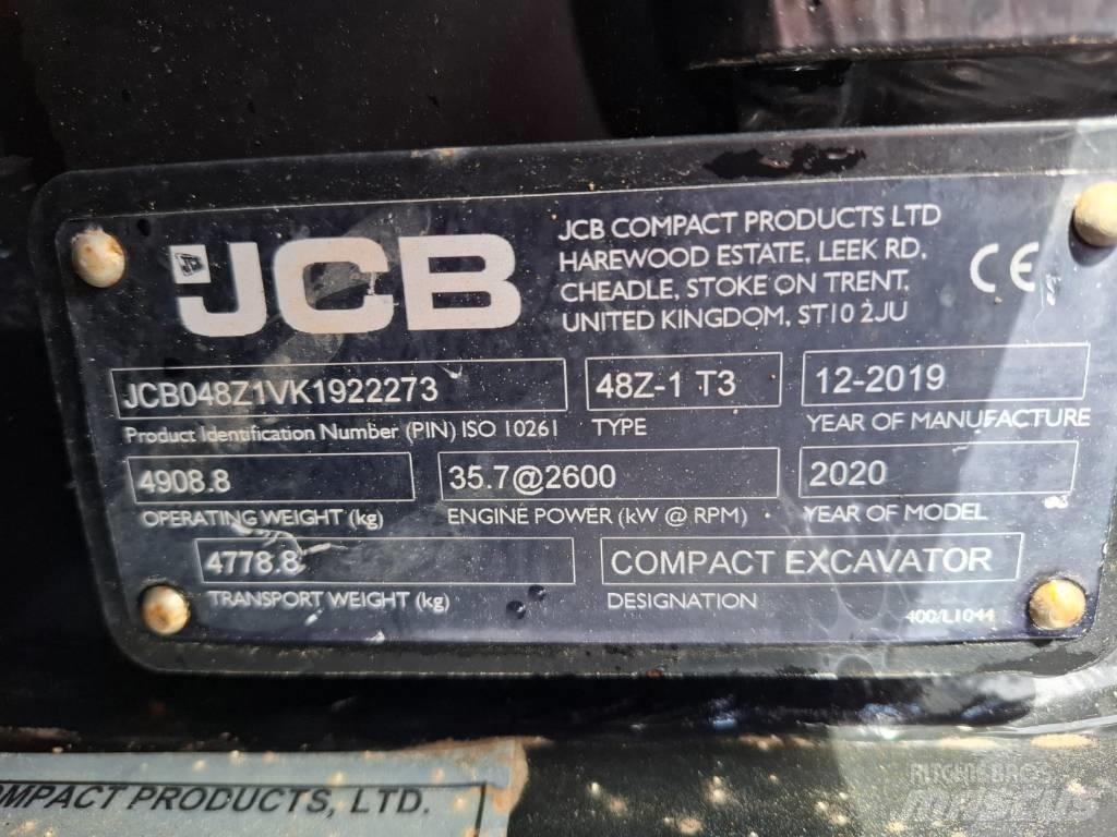 JCB 48 Z-1 Miniekskavaatorid < 7 t