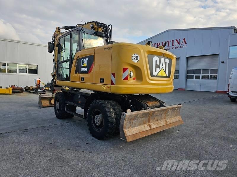 CAT M 318 F Ratasekskavaatorid