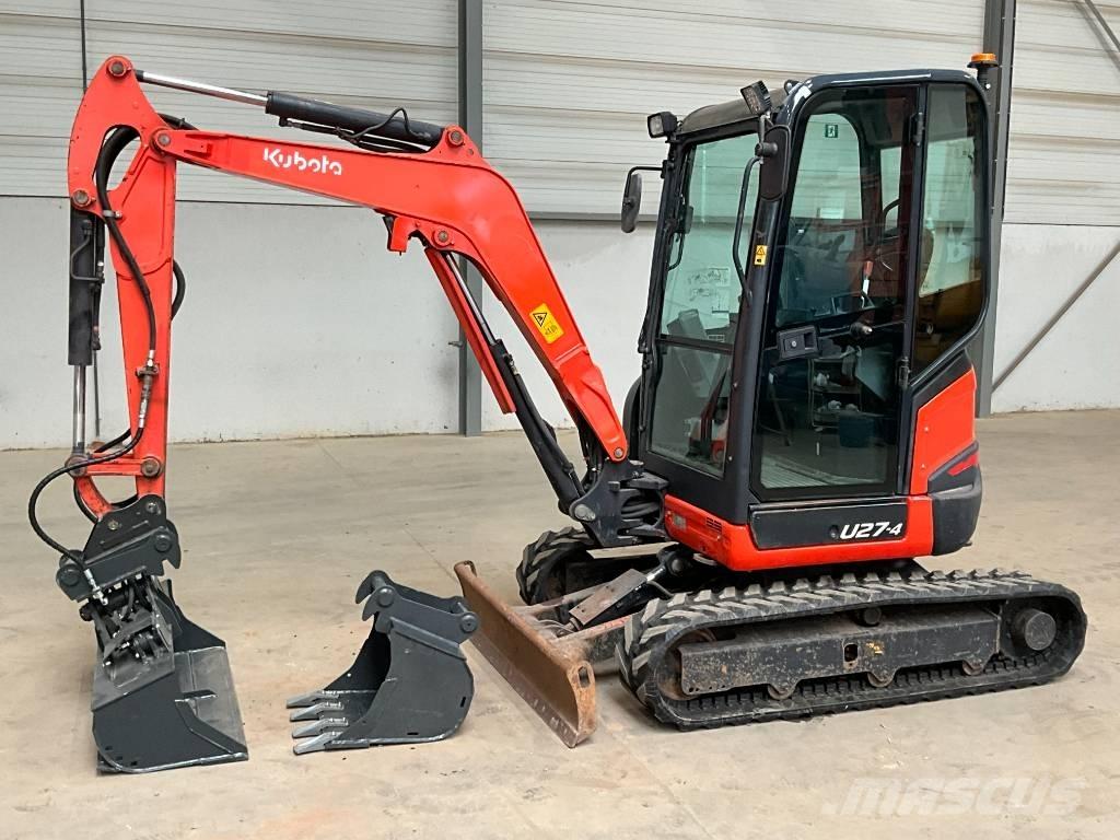 Kubota U 27-4 Miniekskavaatorid < 7 t