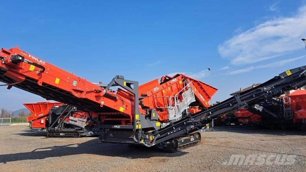 Terex Finlay 873+ Iseliikuvad sõelad