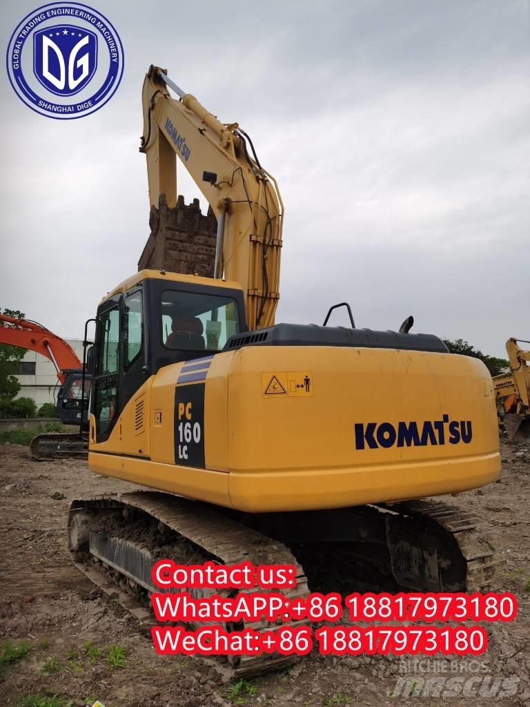 Komatsu PC 160-7 Roomikekskavaatorid
