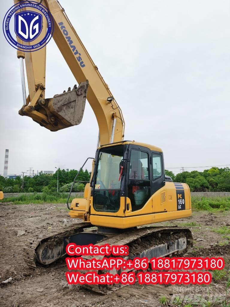 Komatsu PC 160-7 Roomikekskavaatorid