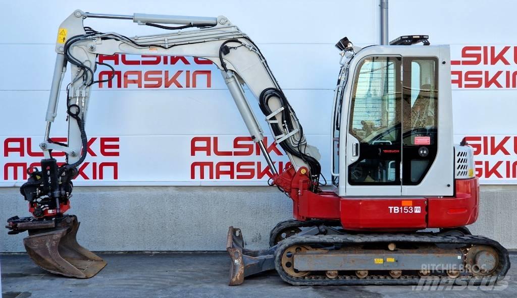 Takeuchi TB 153 FR Miniekskavaatorid < 7 t