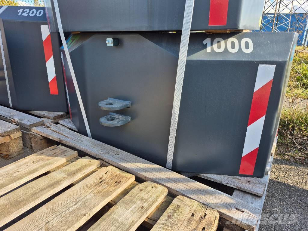 LST Frontvikt 1000kg Muud põllumajandusmasinad