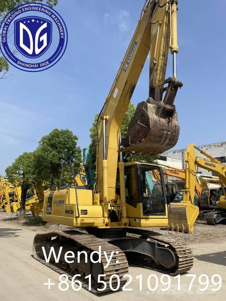 Komatsu PC 200-7 Roomikekskavaatorid