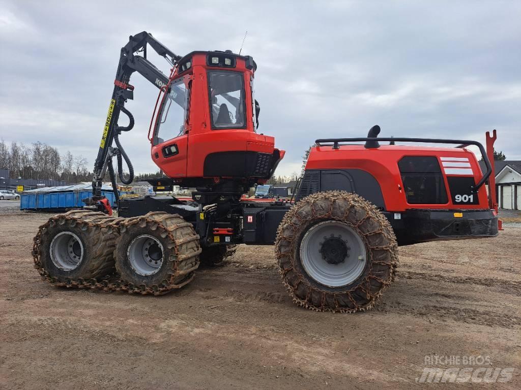 Komatsu 901 Harvesterid