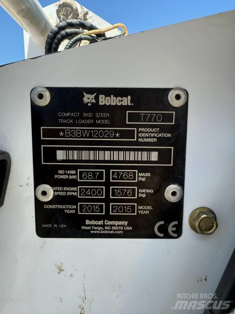 Bobcat T 770 Roomiklaadurid
