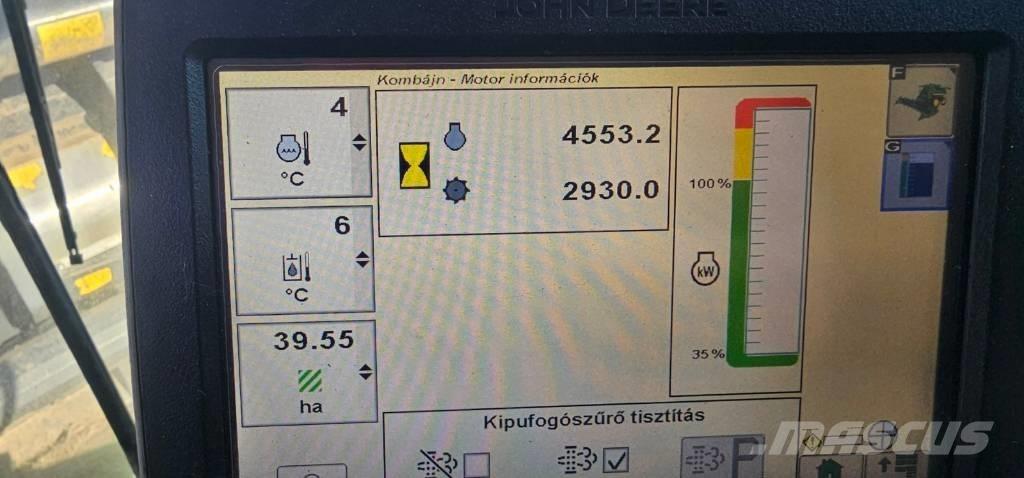 John Deere T 550 Teraviljakombainid