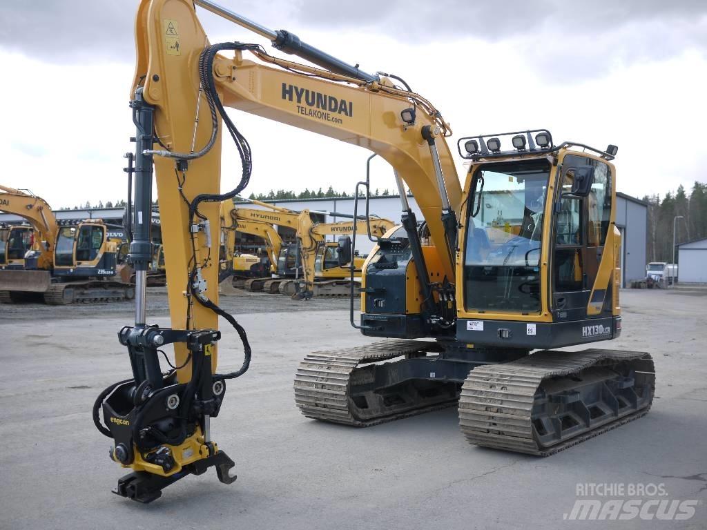Hyundai HX 130 LCR Roomikekskavaatorid
