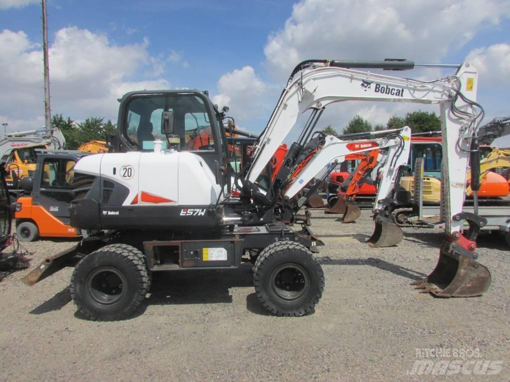 Bobcat E 57 W Ratasekskavaatorid